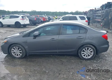 2012 Honda Civic Ex-L из США, поврежденный, VIN 2HGFB2F98CH579911